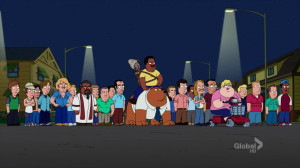 When the blackout begins, Reverend Jenkins is replaced by a white guy ...