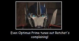 Optimus Prime Motivational Poster by TRDRT