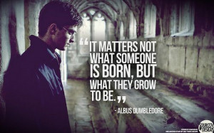 Dumbledore quote