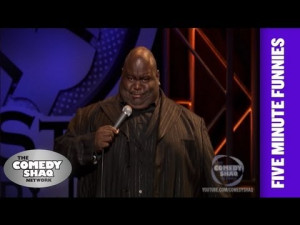 lavell crawford shaq is 90 feet tall shaq s five minute funnies