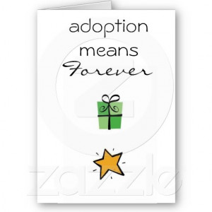 Adoption congratulations card