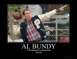 Al Bundy: 4 Touchdowns by IappearToBeSpy