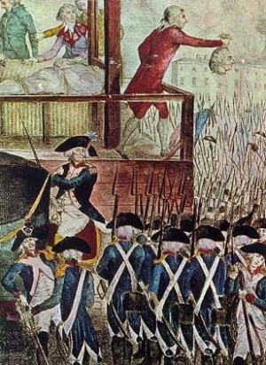 On January 20, 1793 the National Convention condemned Louis to death ...