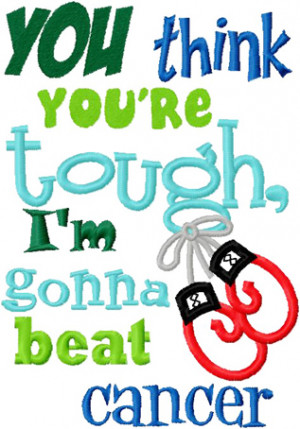 Gonna Beat Cancer Boy
