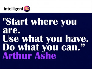 Arthur Ashe quote