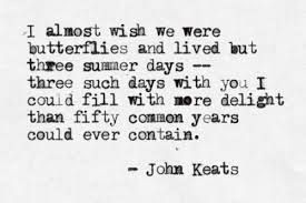 john keats quotes - love him