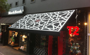 Alfresco Blinds Folding Arm Awnings Drop Arm Awning Canopies Clear PVC