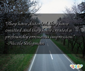 Distorted Quotes