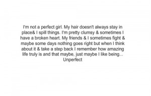 imperfection quotes | Tumblr