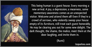 Depression Awareness Quotes More rumi quotes