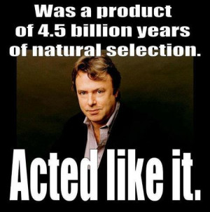 Happy birthday Christopher Hitchens, you are sadly missed.