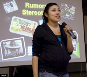 Pretend pregnancy: 17-year-old Miss Rodriguez wore a fake bump for six ...