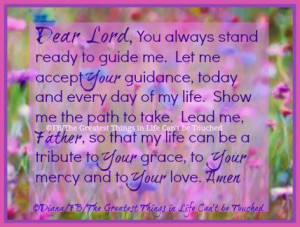 Prayer for guidance | via Facebook
