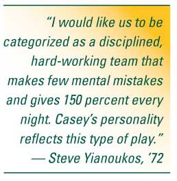 When I was little, my grandpa and I would go to every game,” says ...