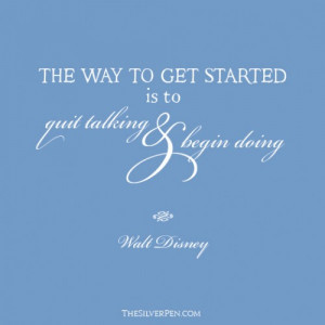 Walt Disney: Getting Started