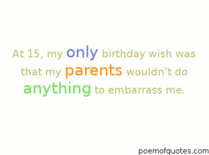 quote for teens about their birthday.