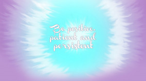 Be positive HD Wallpaper 1920x1080