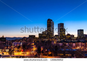 Stock Photo Downtown Denver