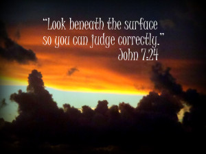 Bible Verses About Judging Others