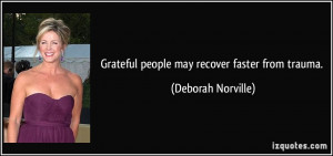 More Deborah Norville Quotes