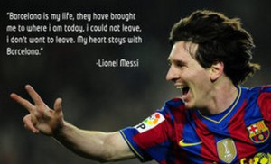 Lionel Messi Soccer Quotes