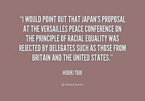 Hideki Tojo Quotes