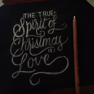 The True Spirit Of Christmas Is Love – quote by Linda Willis