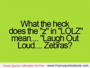 Funny Quotes about Alphabets