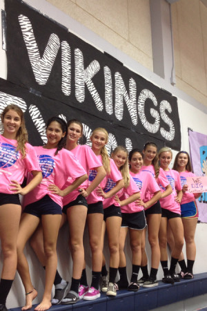 The Viking Freshman Volleyball Team had a great season and wanted a ...