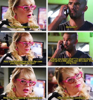 Penelope Garcia and Derek Morgan...someday I will have a friendship ...
