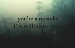 heart broken, mistake, sad, text, typography