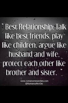 ... wife; protect each other like brother and sister #quotes #florida #