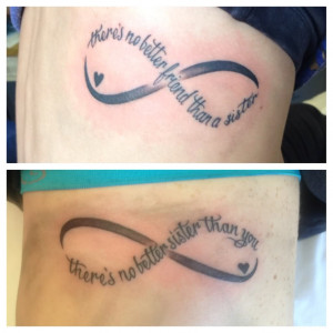 Meaningful Brother and Sister Tattoos | sister tattoos there s no ...