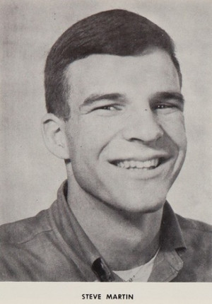 Steve Martin - 1963 Garden Grove High School yearbook