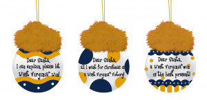 West Virginia Mountaineers Team Sayings Tree Ornaments