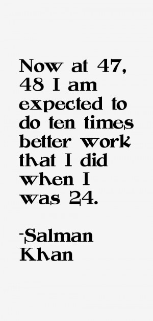 Salman Khan Quotes & Sayings