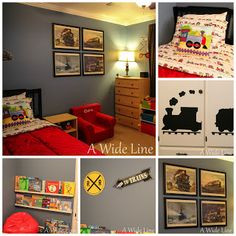 ... Line: From Nursery to Big Boy Bedroom: Trains, trains and more trains