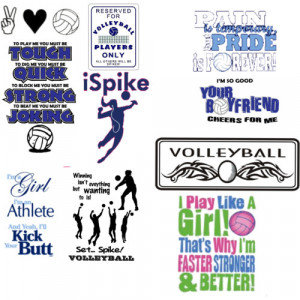 volleyball sayings funny