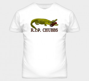 Happy Gilmore Chubbs Peterson RIP Funny Movie T Shirt