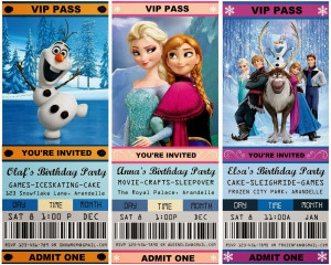 frozen free party invitation template olaf elsa anna sven #frozenmovie