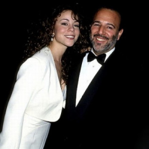Tommy Mottola with his ex-wife Mariah Carey