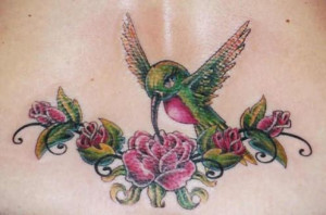 Tattoos Of Humming Bird