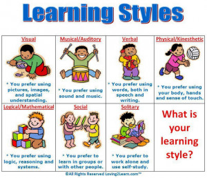 Wonderful Poster on Learning Styles