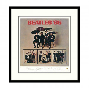 Amanti Art DSW01331 The Beatles: Beatles '65 (album cover) Framed Art