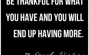 These are the gratitude quote oprah winfrey Pictures