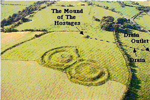 the Eastern side of The Hill with The Mound of The Hostages.