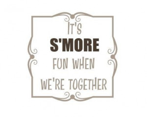 ... fanatic? Let me know @nick_conntekisi. #smores #yum #camping #quote