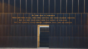 Empty chairs honor 168 victims of Oklahoma City bombing