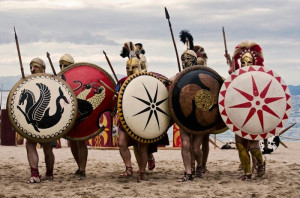 Ancient Greek warriorsShields, Ancient Greek, Buckler, Greek Warriors ...