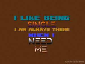 Being Single Quotes HD Wallpaper 14